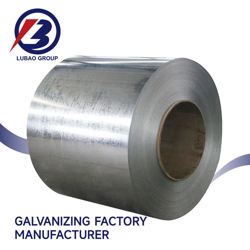 2000-12000mm Lunghezza Z180 Z275 Immerso a caldo 0,6/0,8/1mm Spessore Lega di zinco GI lamiera di acciaio galvanizzato in bobine per finiture