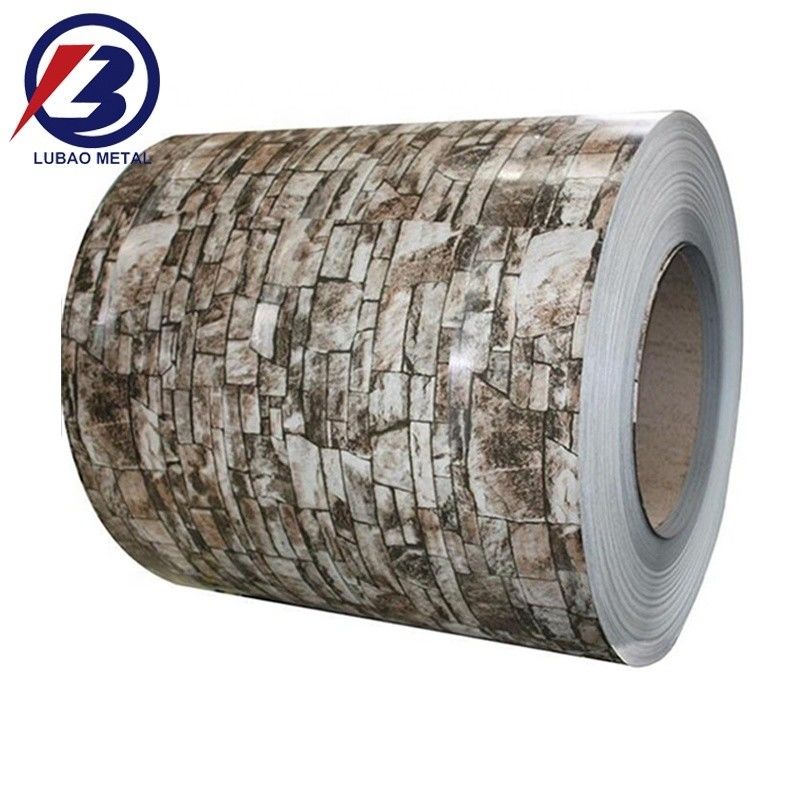 Coil di acciaio laminato a freddo PPGI pre-tinto per materiale da costruzione lunghezza personalizzata e certificato ISO9001