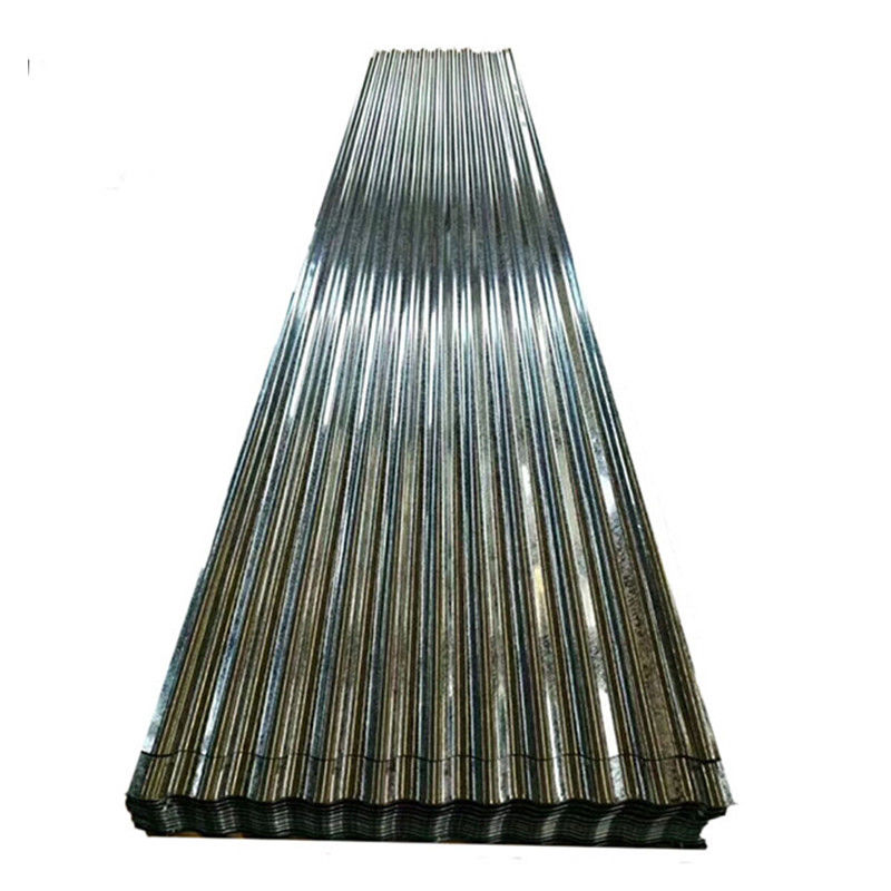 Copertura 4x8 Carta ondulata galvanizzata DX51D di grado immerso a caldo BWG 28 calibro Carta di copertura in metallo GI a durezza completa