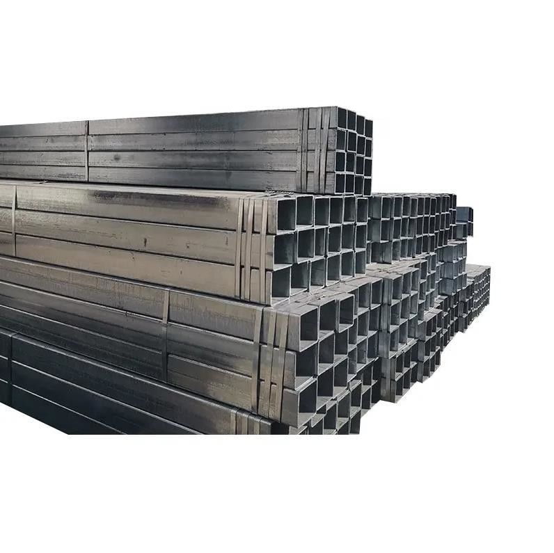 Fabbricazione di tubi con tubi di acciaio quadrato galvanizzato da 4 x 4 pollici e grado Q195/Q235/Q345/S235JR/S275JR/S355JR