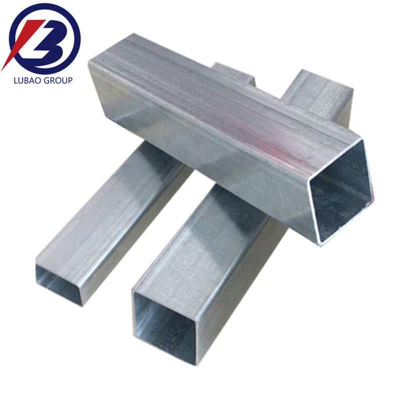 Tubi di ferro rettangolari laminati a caldo Tubi di acciaio galvanizzati saldi quadrati per la produzione di lamiere ondulate