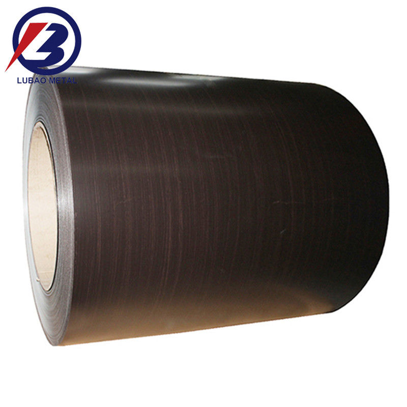 Coil di acciaio rivestito di colore Ppgi Rosso Viola Blu Verde per foglio di copertura TDC51DZM/TDC52DTS350GD/TS550GD/DX51D Z Q195-q345