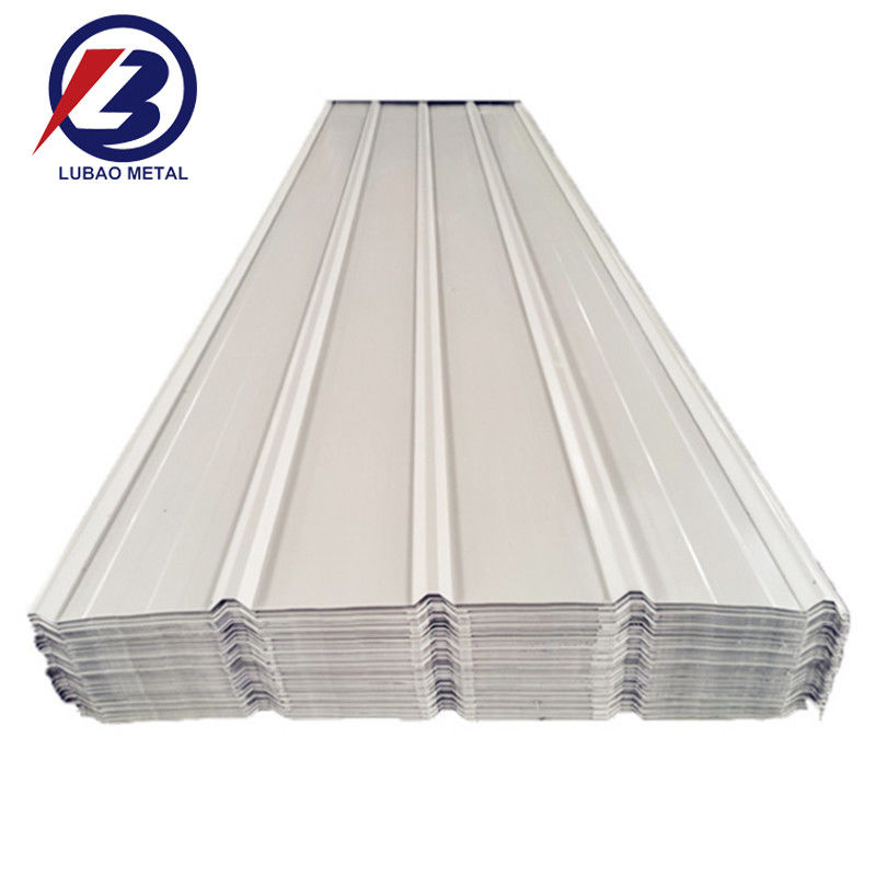 SGCC/SPCC/SECC/DX51D Grade RAL Colore Galvanizzato Corrugato Ferro Acciaio Colore Rivestito Piastra di tetto di 0,55 mm Piastra di tetto corrugato