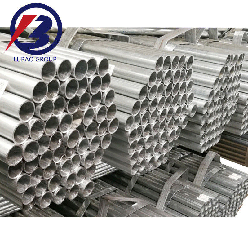 Tubo in acciaio galvanizzato personalizzato per il trasporto di gas e gas di scarico 12 M lunghezza materiali da costruzione