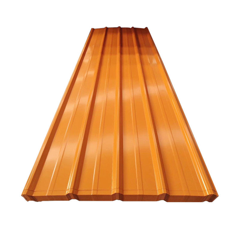 Piastra di tetto in acciaio galvanizzato a piena durezza GI PPGI PPGL 0,4 mm Spessore 1000 mm Larghezza Piastra ondulata colorata per saldatura