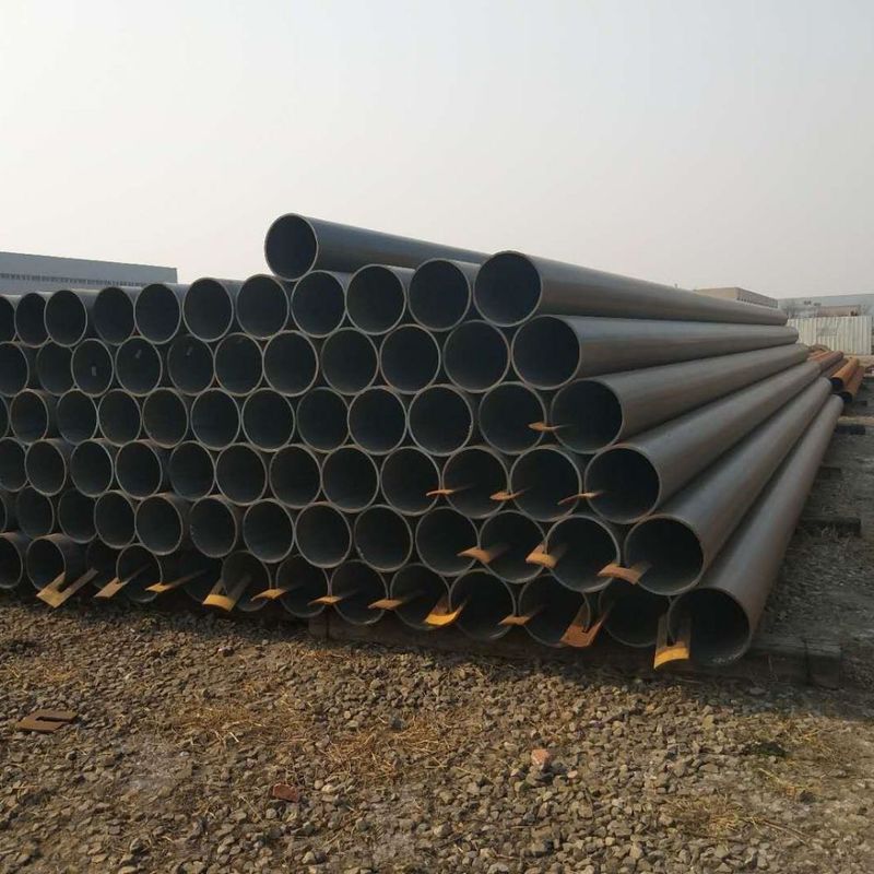 Diametro esterno 219-3048 mm Servizio di lavorazione della piegatura Tubo di metallo laminato a caldo Tubo saldato a cucitura retta per materiali da costruzione
