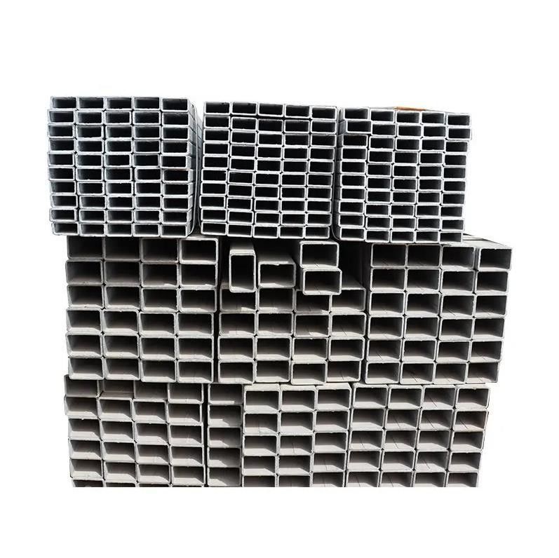 40x40x2.5 6061 6063 Tubi in acciaio galvanizzato a caldo Gi Tubi quadrati rettangolari per uso industriale nella costruzione