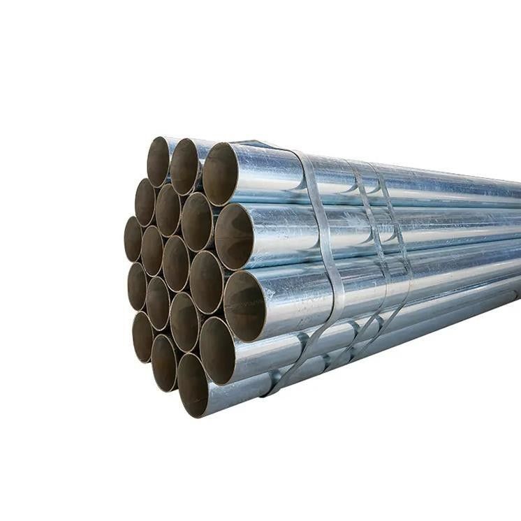 Servizio di lavorazione del decollaggio di lunghezza di 6 m Q195 Q345 Tubo di acciaio galvanizzato ricalcificato per la resistenza alla corrosione