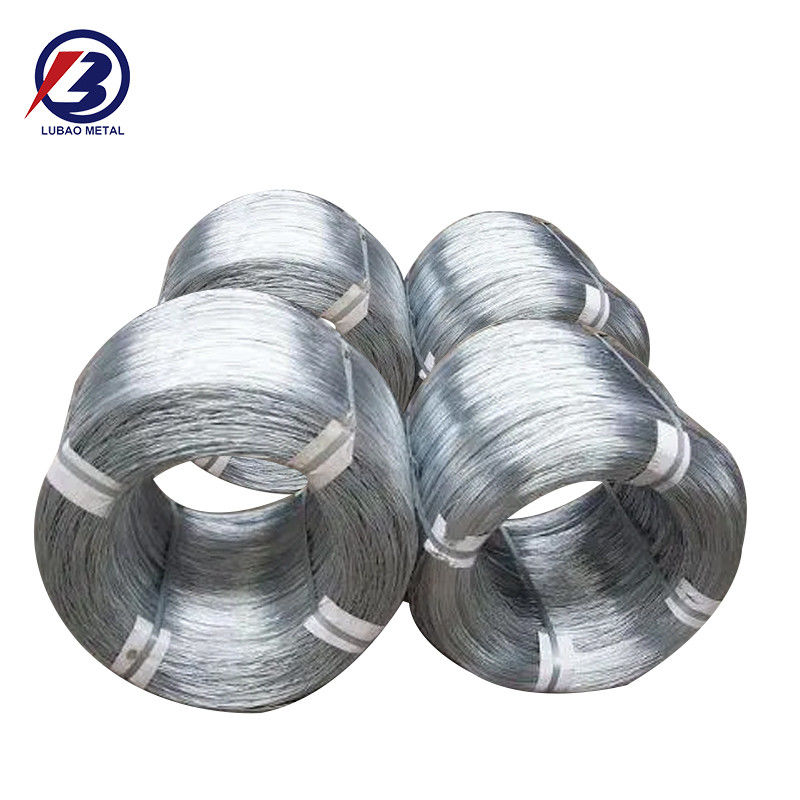 Acciaio ad alto tenore di carbonio filo galvanizzato 0,7 mm 0,8 mm 1,2 mm 1,6 mm 1,8 mm 2 mm di diametro per materiali da costruzione