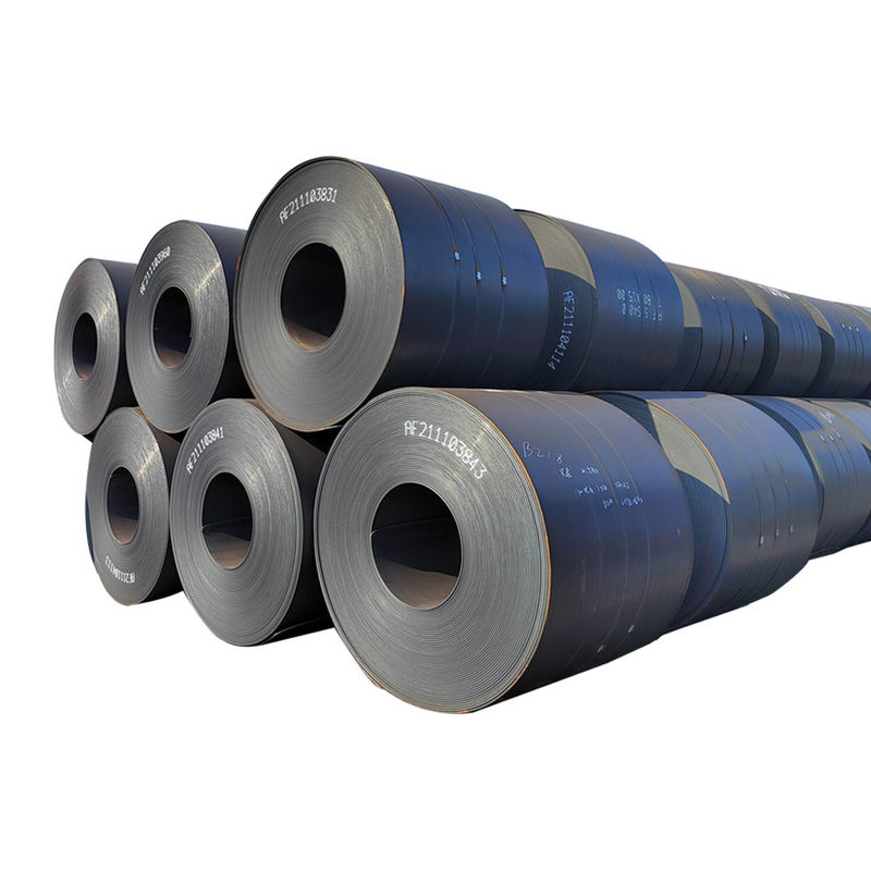 Acciaio Q195 Q215 Q235 Q255 Q275 Q355 hrc 1,2 mm acciaio laminato a caldo Coil di acciaio al carbonio non legato Lunghezza su richiesta