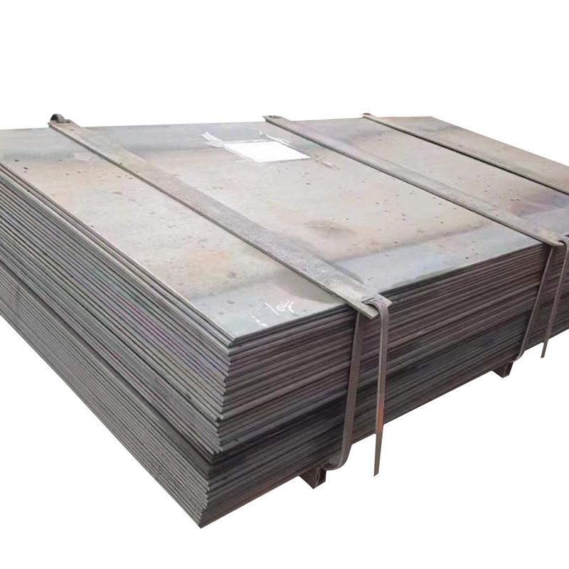 ASTM A36 Ss400 Q235b Piastra di ferro 3 mm 5 mm 6 mm 8 mm Piastra di acciaio al carbonio laminata a caldo Lunghezza su richiesta Passaggio della pelle Sì