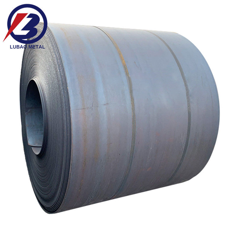 ASTM A36 A283 A387 Q235 Q345 S235jr bobina nera di acciaio al carbonio per la produzione di tubi di acciaio e bobine laminate a caldo