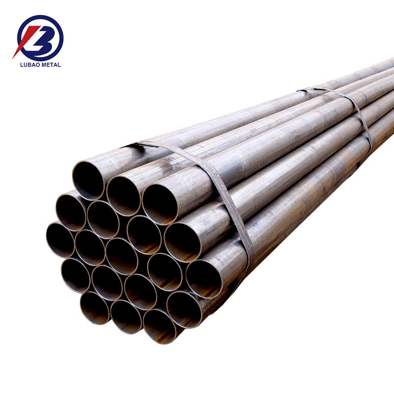 2.0-6.0 mm Spessore della parete Estratto ASTM A36 Q345 Q235B Tubi in acciaio saldati a cucitura retta per il trasporto di petrolio e gas