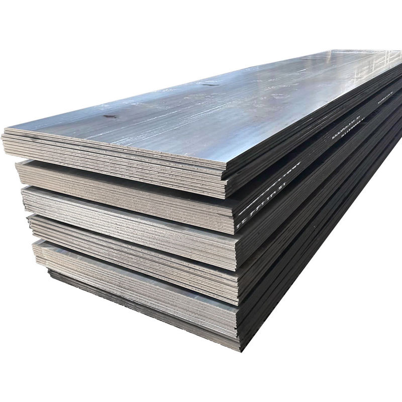 800-1500 mm di larghezza Piastre di acciaio al carbonio laminate a caldo A36 Ss400 Q235 Q355 Q345 1 mm 2 mm 3 mm di spessore per la lavorazione del decollaggio