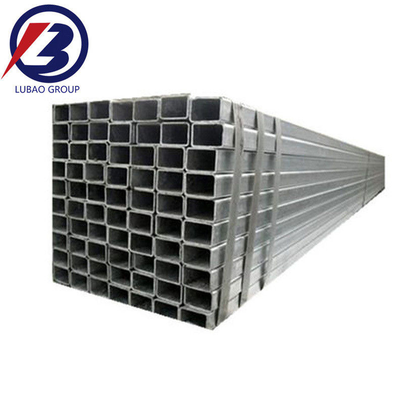 ASTM Gr60 A36 Q235 Q355 1045 Sch40 Forma di sezione quadrata tubo di acciaio al carbonio laminato a caldo con protezione leggermente oliata